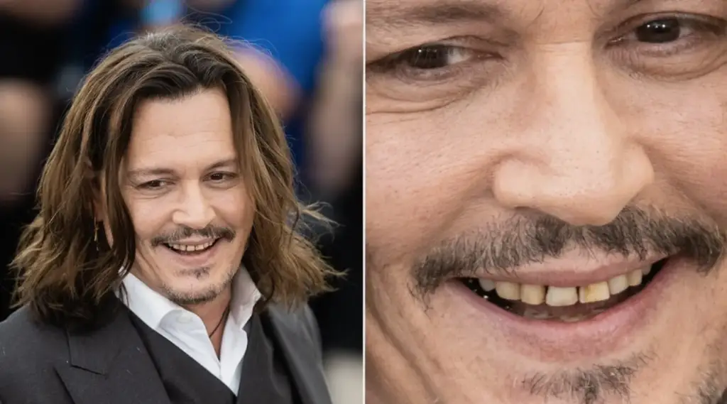 johnny depp rotting teeth